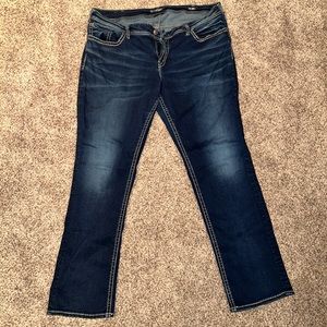 Silver Jeans Suki Mid Straight Jeans